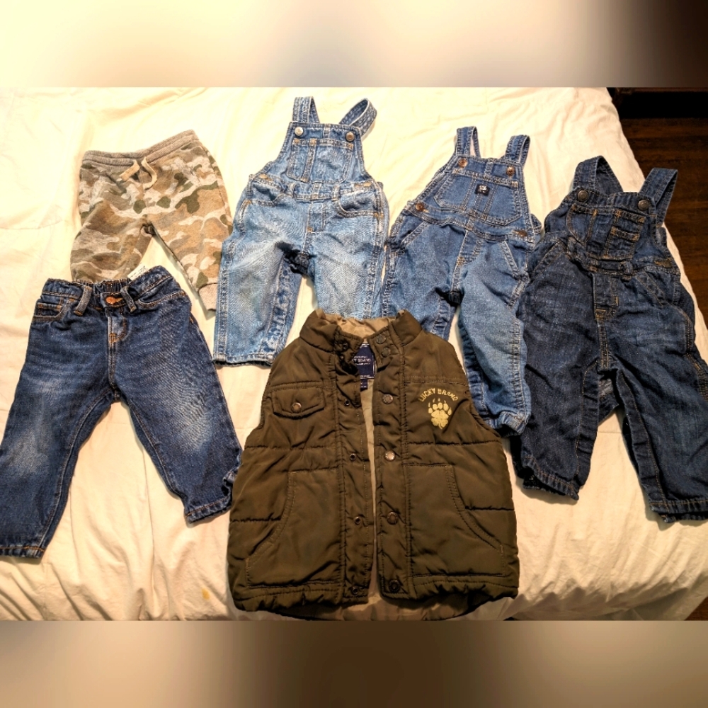 Boys 6 piece 18m fall bundle